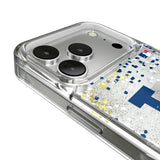 LA Dodgers Confetti Glitter Phone Case for Apple iPhone 17 Series