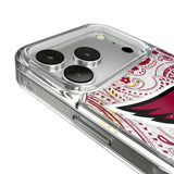 Arizona Cardinals Paisley Glitter Phone Case for Apple iPhone 17 Series