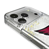 Arizona Cardinals Personalized EndZone Plus Glitter Phone Case for Apple iPhone 17 Series