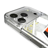 Cincinnati Bengals Personalized Tilt Glitter Phone Case for Apple iPhone 17 Series