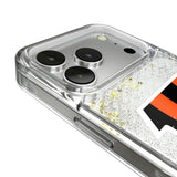 Cincinnati Bengals Personalized EndZone Plus Glitter Phone Case for Apple iPhone 17 Series