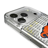 Chicago Bears Text Backdrop Glitter Phone Case for Apple iPhone 17 Series