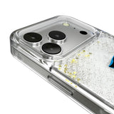 Carolina Panthers Personalized EndZone Plus Glitter Phone Case for Apple iPhone 17 Series