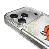 Denver Broncos Personalized EndZone Plus Glitter Phone Case for Apple iPhone 17 Series