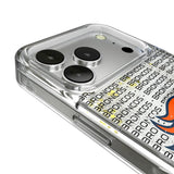 Denver Broncos Text Backdrop Glitter Phone Case for Apple iPhone 17 Series