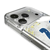 Indianapolis Colts Personalized Tilt Glitter Phone Case for Apple iPhone 17 Series