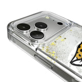 Jacksonville Jaguars Personalized Tilt Glitter Phone Case for Apple iPhone 17 Series