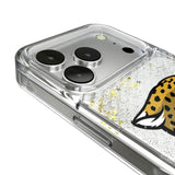 Jacksonville Jaguars Personalized EndZone Plus Glitter Phone Case for Apple iPhone 17 Series