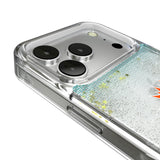 Miami Dolphins Linen Glitter Phone Case for Apple iPhone 17 Series