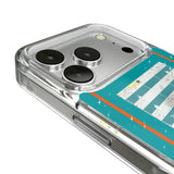 Miami Dolphins Field Glitter Phone Case for Apple iPhone 17 Series