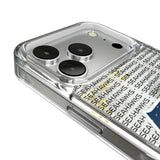 Seattle Seahawks Text Backdrop Glitter Phone Case for Apple iPhone 17 Series