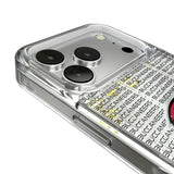 Tampa Bay Buccaneers Text Backdrop Glitter Phone Case for Apple iPhone 17 Series