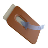 Texas Rangers Burn Brown Magnetic Credit Card Wallet