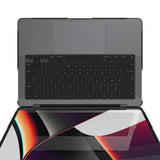 Carolina Panthers Linen Laptop Case for Apple MacBook