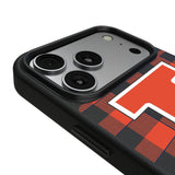 University of Illinois Fighting Illini Plaid MagSafe Compatible Phone Case for Apple iPhone 17 Series