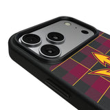 Arizona State University Sun Devils Plaid MagSafe Compatible Phone Case for Apple iPhone 17 Series