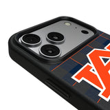 University of Auburn Tigers Plaid MagSafe Compatible Phone Case for Apple iPhone 17 Series