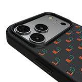 University of Miami Hurricanes Fashion Pattern MagSafe Compatible Phone Case for Apple iPhone 17 Series