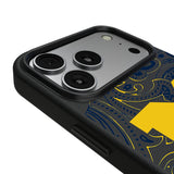 University of Michigan Wolverines Paisley MagSafe Compatible Phone Case for Apple iPhone 17 Series