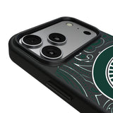 Michigan State University Spartans Paisley MagSafe Compatible Phone Case for Apple iPhone 17 Series
