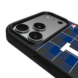 LA Dodgers Plaid MagSafe Compatible Phone Case for Apple iPhone 17 Series