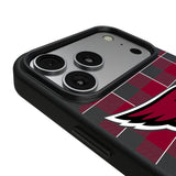 Arizona Cardinals Plaid MagSafe Compatible Phone Case for Apple iPhone 17 Series
