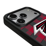 Atlanta Falcons Plaid MagSafe Compatible Phone Case for Apple iPhone 17 Series