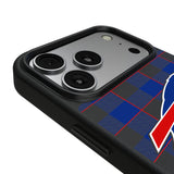 Buffalo Bills Plaid MagSafe Compatible Phone Case for Apple iPhone 17 Series