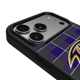 Baltimore Ravens Plaid MagSafe Compatible Phone Case for Apple iPhone 17 Series