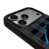Carolina Panthers Plaid MagSafe Compatible Phone Case for Apple iPhone 17 Series