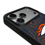 Denver Broncos Paisley MagSafe Compatible Phone Case for Apple iPhone 17 Series