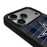 Dallas Cowboys Plaid MagSafe Compatible Phone Case for Apple iPhone 17 Series