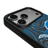 Detroit Lions Paisley MagSafe Compatible Phone Case for Apple iPhone 17 Series