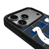 Indianapolis Colts Plaid MagSafe Compatible Phone Case for Apple iPhone 17 Series