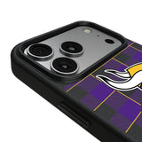 Minnesota Vikings Plaid MagSafe Compatible Phone Case for Apple iPhone 17 Series