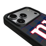 New York Giants Plaid MagSafe Compatible Phone Case for Apple iPhone 17 Series