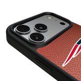 New England Patriots Football Wordmark MagSafe Compatible Phone Case for Apple iPhone 17 Series