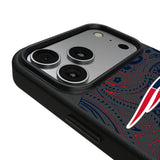 New England Patriots Paisley MagSafe Compatible Phone Case for Apple iPhone 17 Series