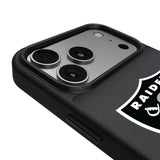 Las Vegas Raiders Linen MagSafe Compatible Phone Case for Apple iPhone 17 Series