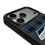 Seattle Seahawks Plaid MagSafe Compatible Phone Case for Apple iPhone 17 Series