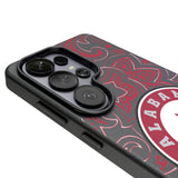 University of Alabama Crimson Tide Paisley MagSafe Compatible Phone Case for Samsung Galaxy