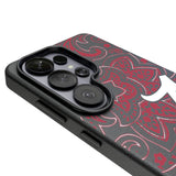 University of Alabama Crimson Tide Script A Paisley MagSafe Compatible Phone Case for Samsung Galaxy