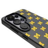 University of Michigan Wolverines Fashion Pattern MagSafe Compatible Phone Case for Samsung Galaxy