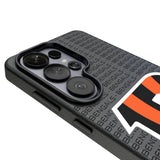 Cincinnati Bengals Text Backdrop MagSafe Compatible Phone Case for Samsung Galaxy
