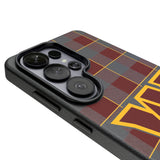 Washington Commanders Plaid MagSafe Compatible Phone Case for Samsung Galaxy