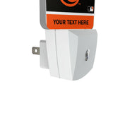 Baltimore Orioles Personalized Endzone Solid Night Light 2-Pack