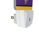 Minnesota Vikings Stripe Night Light 2-Pack
