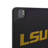 Louisiana State University Tigers Linen Tablet Case for Apple iPad