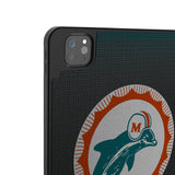 Miami Dolphins 1966-1973 Historic Collection Linen Tablet Case for Apple iPad