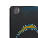 Los Angeles Chargers Personalized Linen Tablet Case for Apple iPad